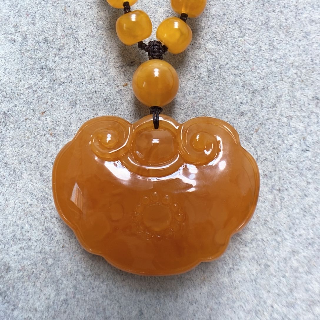 蜜蜡手串未镶嵌蜜蜡