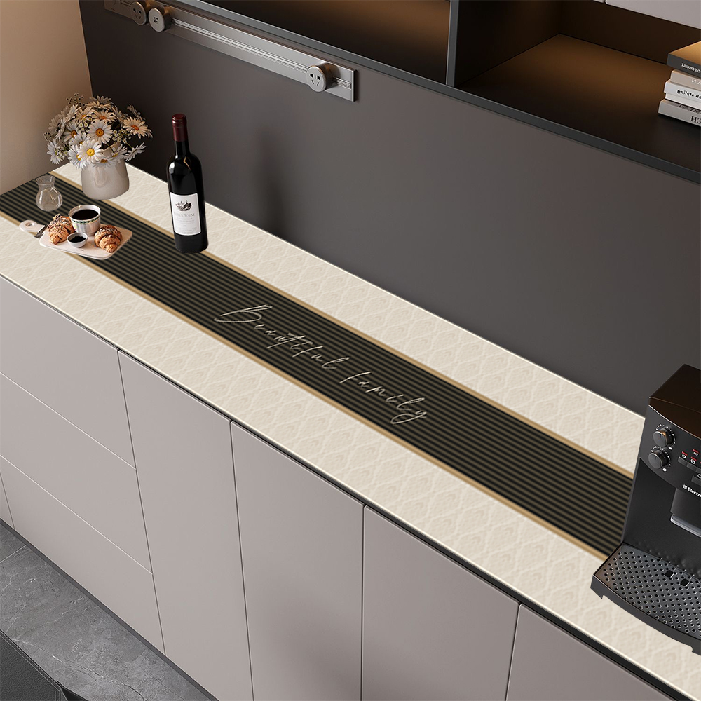 轻奢餐边柜电视柜入户门鞋柜酒柜桌垫防水防油免洗桌面保护垫