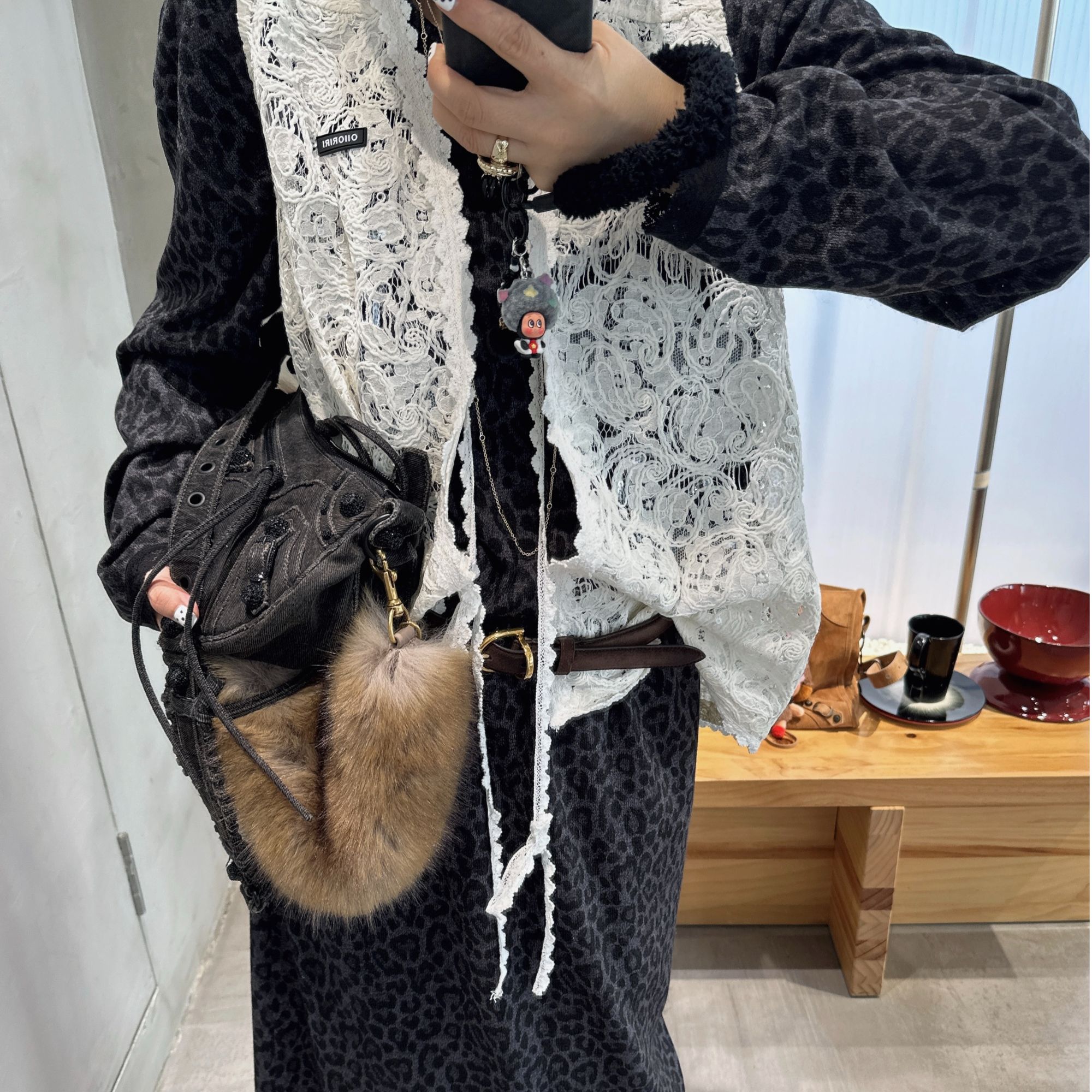 OIIORIRI蕾丝马甲（NO退，支持换码换款）防拍价