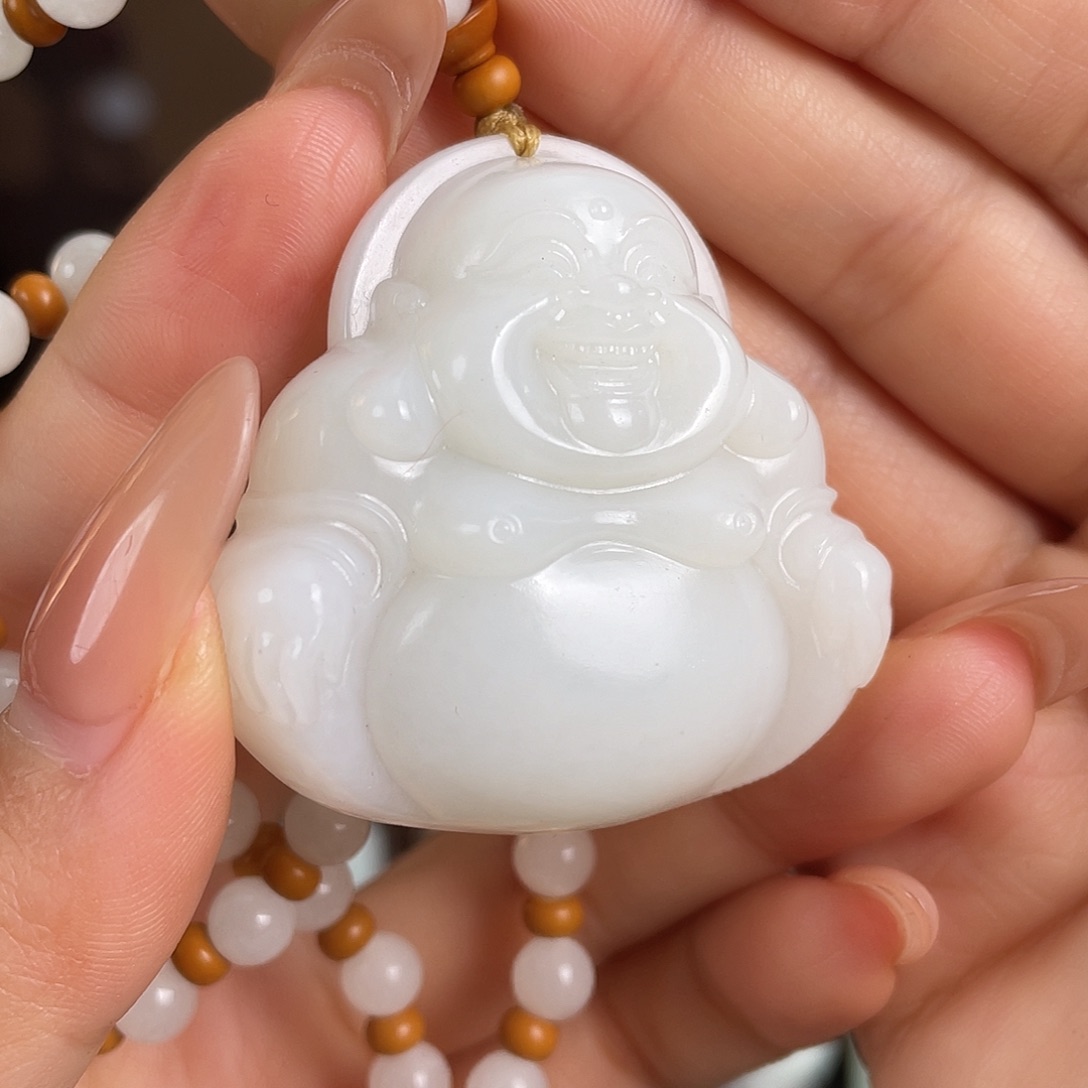 和田玉未镶嵌颈饰定制发货