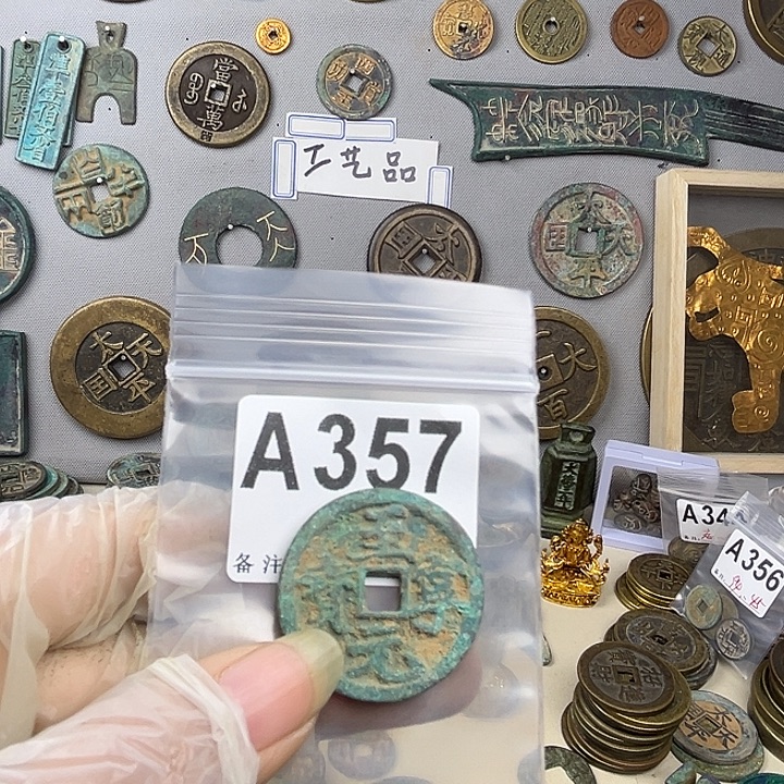 古***来铜复古文创工艺品钱币