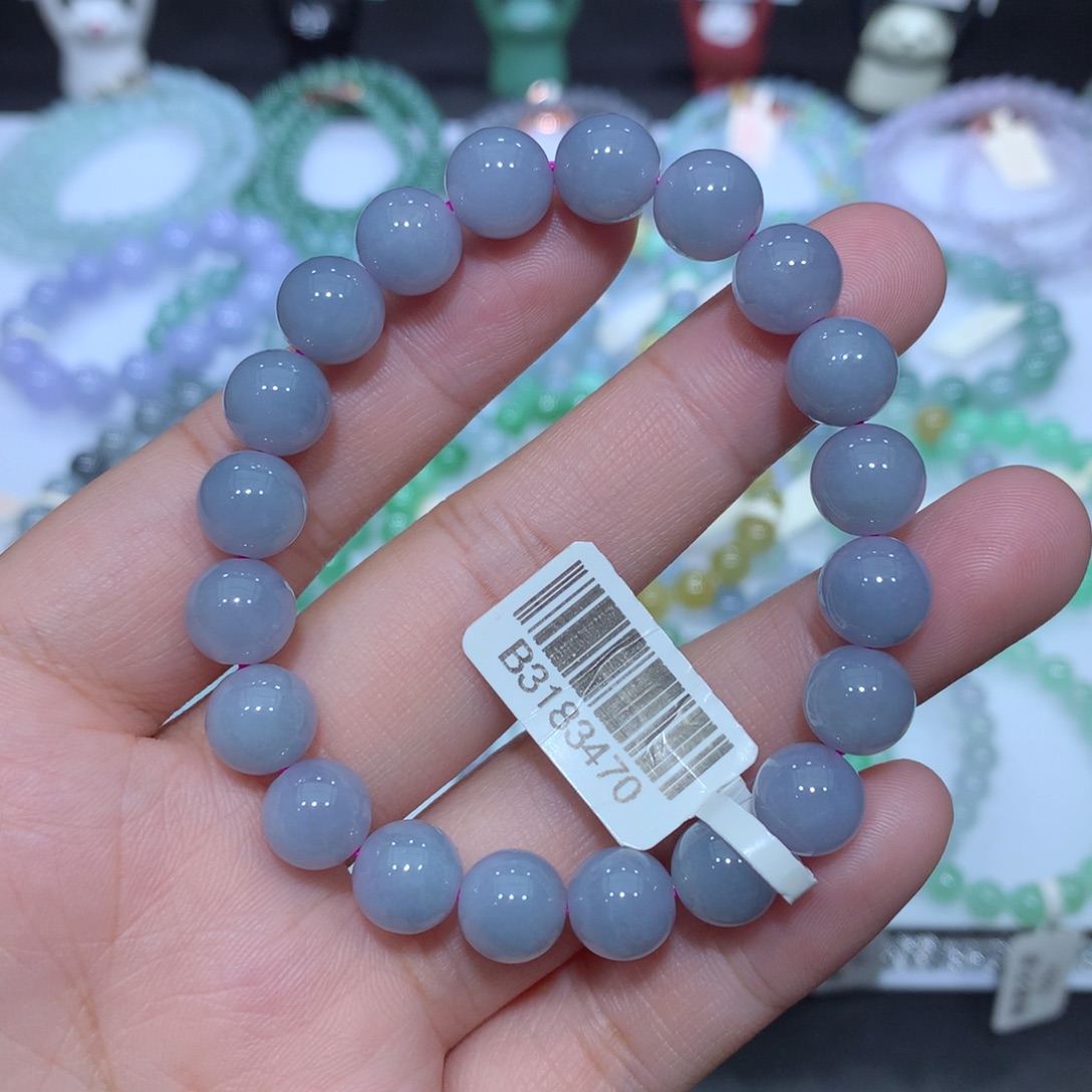 翡翠未镶嵌手串天然