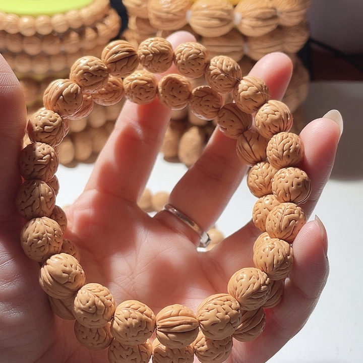 桃核吊坠桃核手串野生105