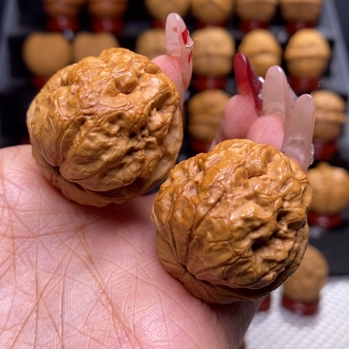 文玩核桃把件麒麟疙瘩包23号