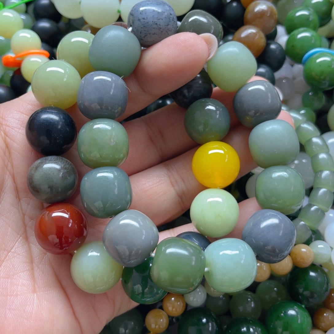 和田玉手链未镶嵌