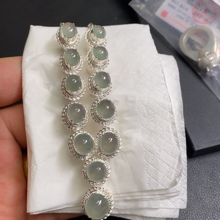 定制翡翠未镶嵌9号链接