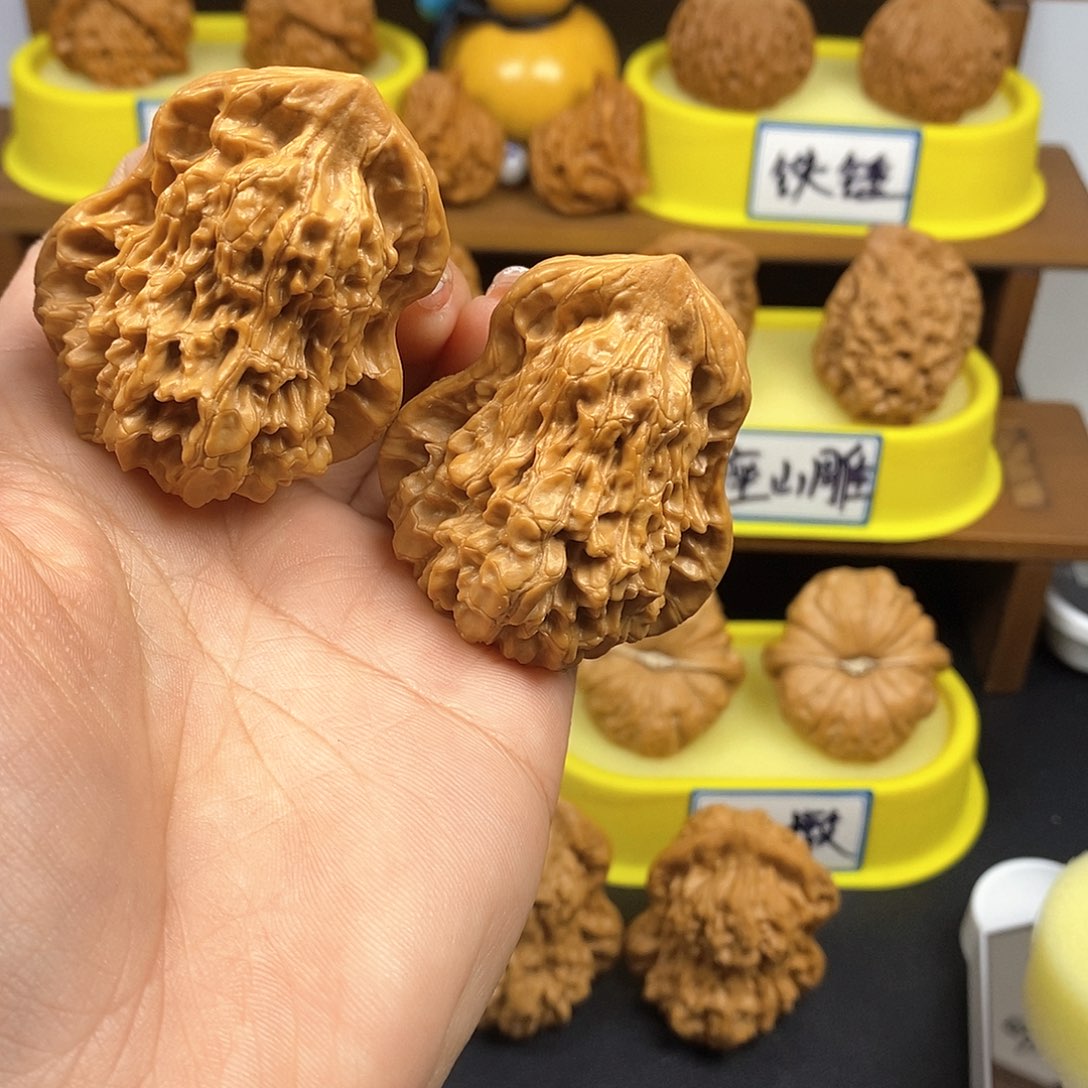 核桃时*?葫芦 文玩/木作/... 文玩把