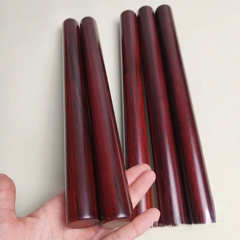 圆棍太极棍实木把玩健身棍防身武术棍实木擀面杖（新疆西藏不包邮）