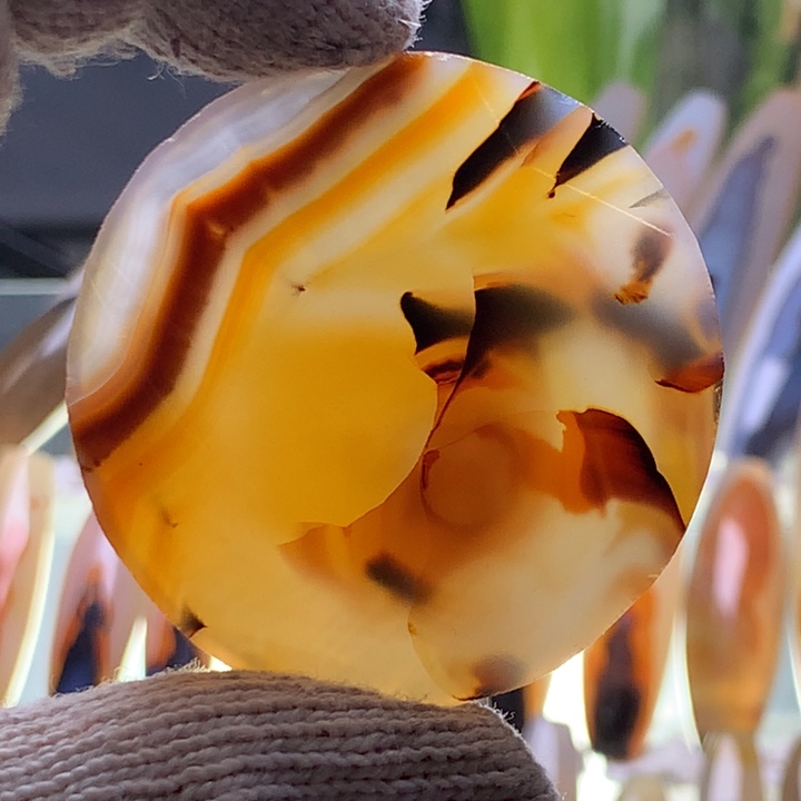 未镶嵌玛瑙/玉髓珠宝半成品177