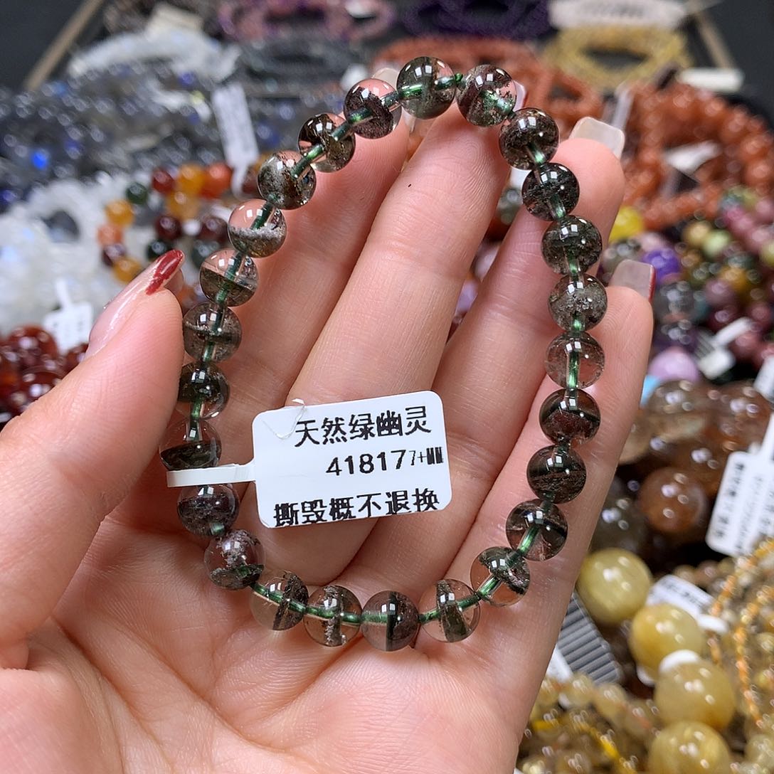 水晶手链未镶嵌，