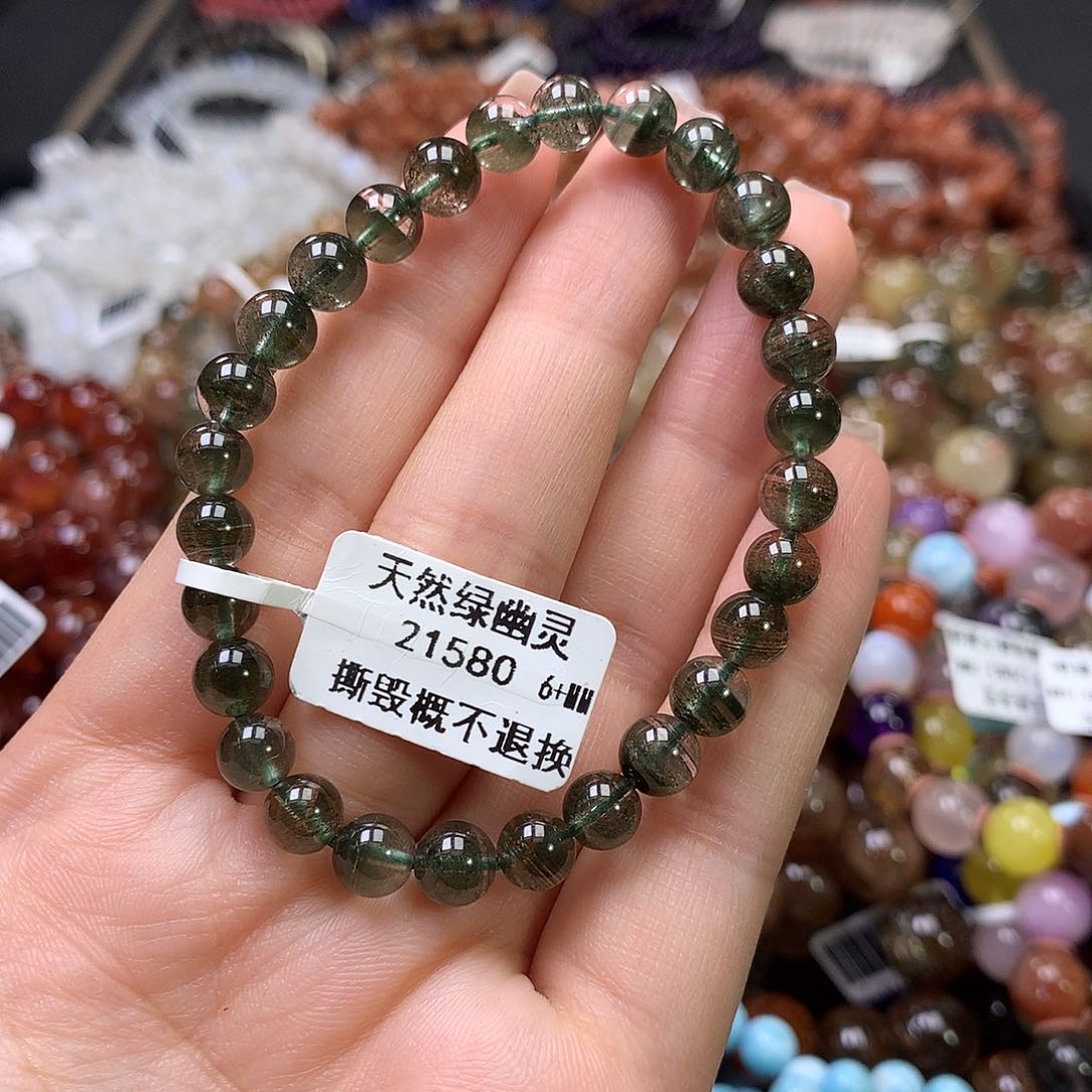 水晶手链未镶嵌，