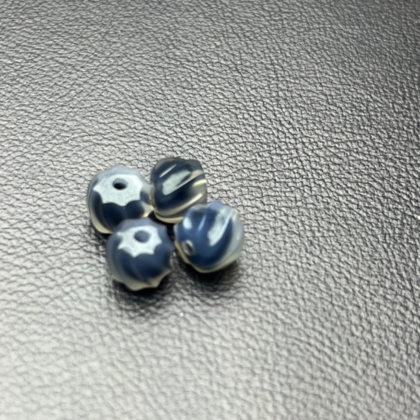 精工扭扭珠老型单株透糖心文玩配珠 尺寸7mm左右