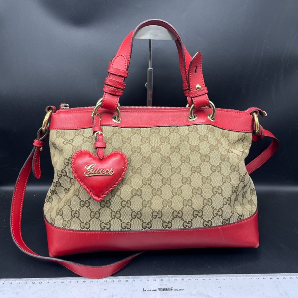 95新 GUCCI/古驰 古驰托特手提斜挎/13526