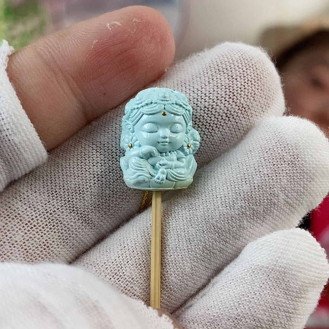 绿松石珠宝奇石未镶嵌