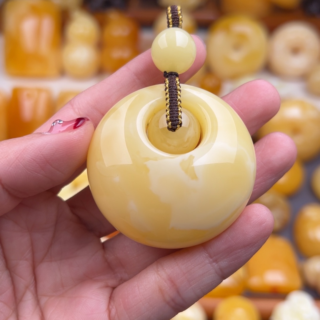 琥珀裸石未镶嵌纯天然琥珀蜜蜡无优化