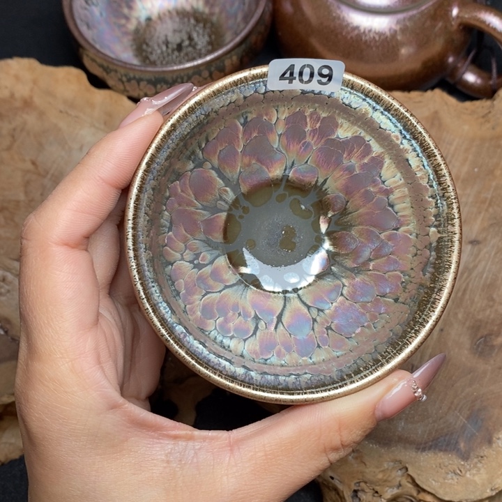 茶盏建窑建盏主人杯409