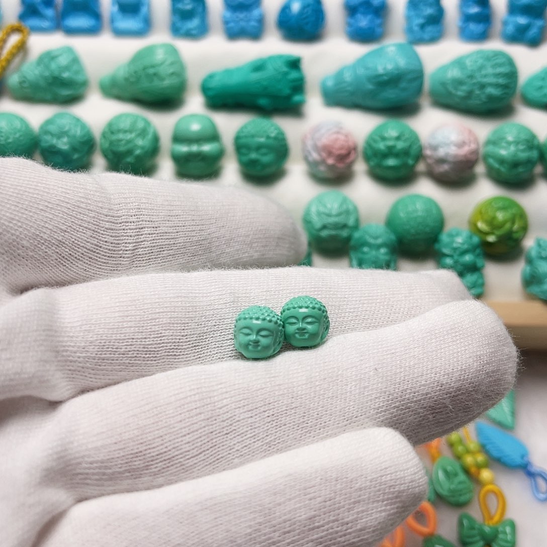 尺寸卡8宝宝佛头一对