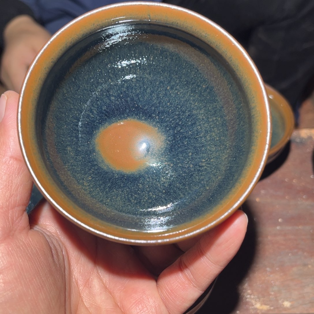 茶盏柴烧建盏陈张义