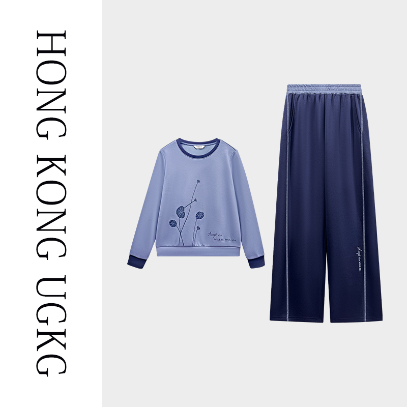 香港UGKG-碧空如洗休闲运动两件套-73253ZH068-1