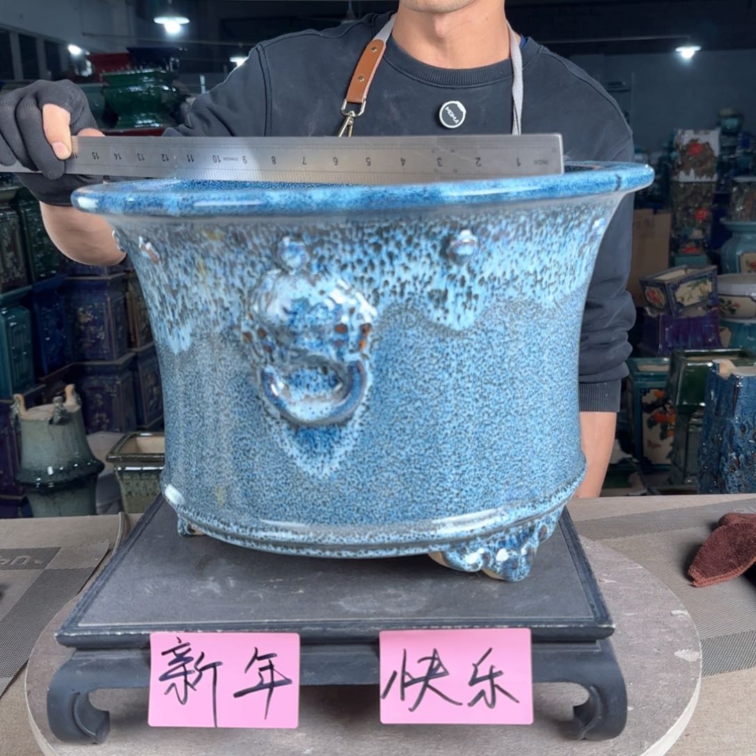 一风堂石湾花盆。