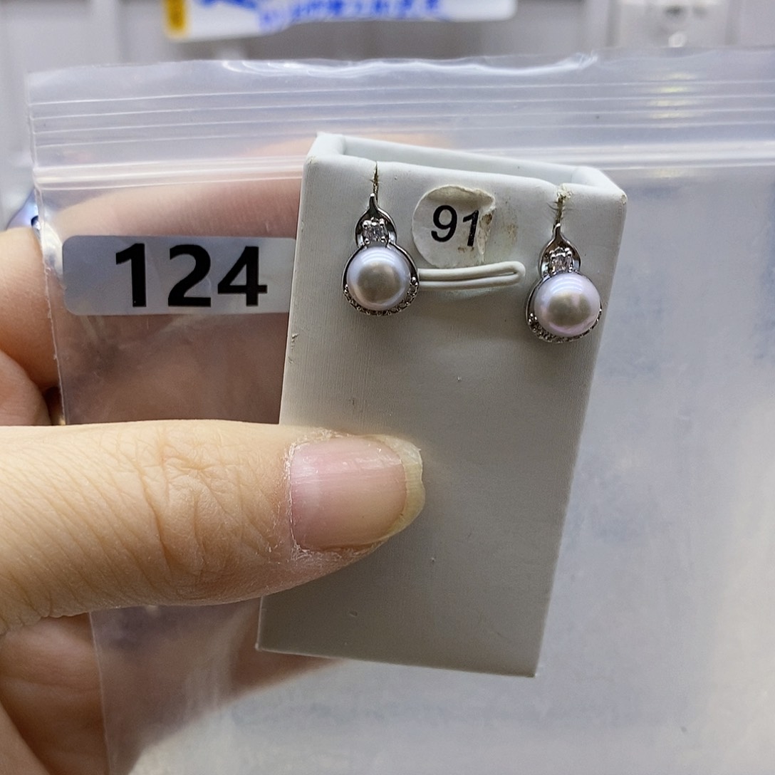 颈饰合金淡水珍珠