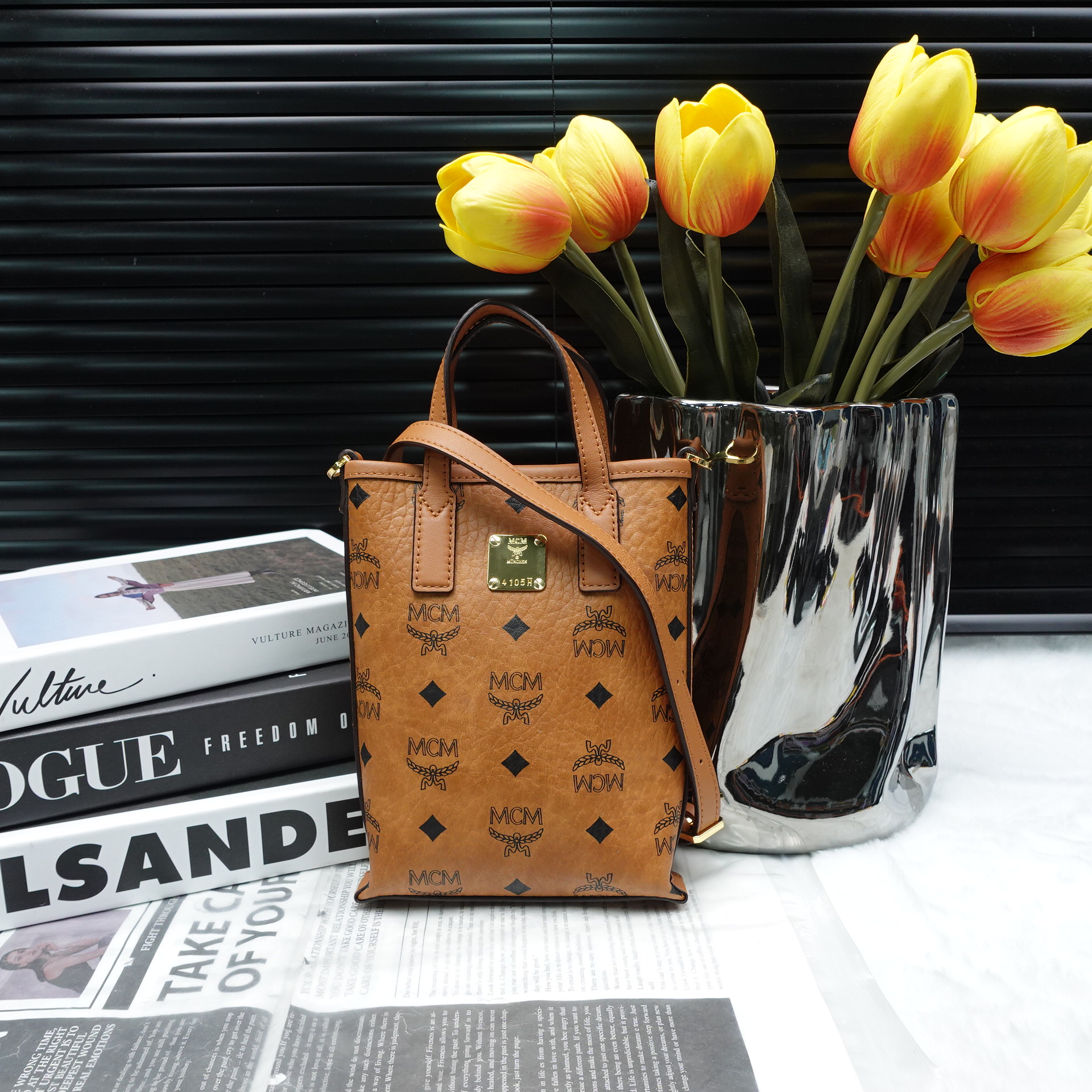 95新 MCM 单肩包/T10168831