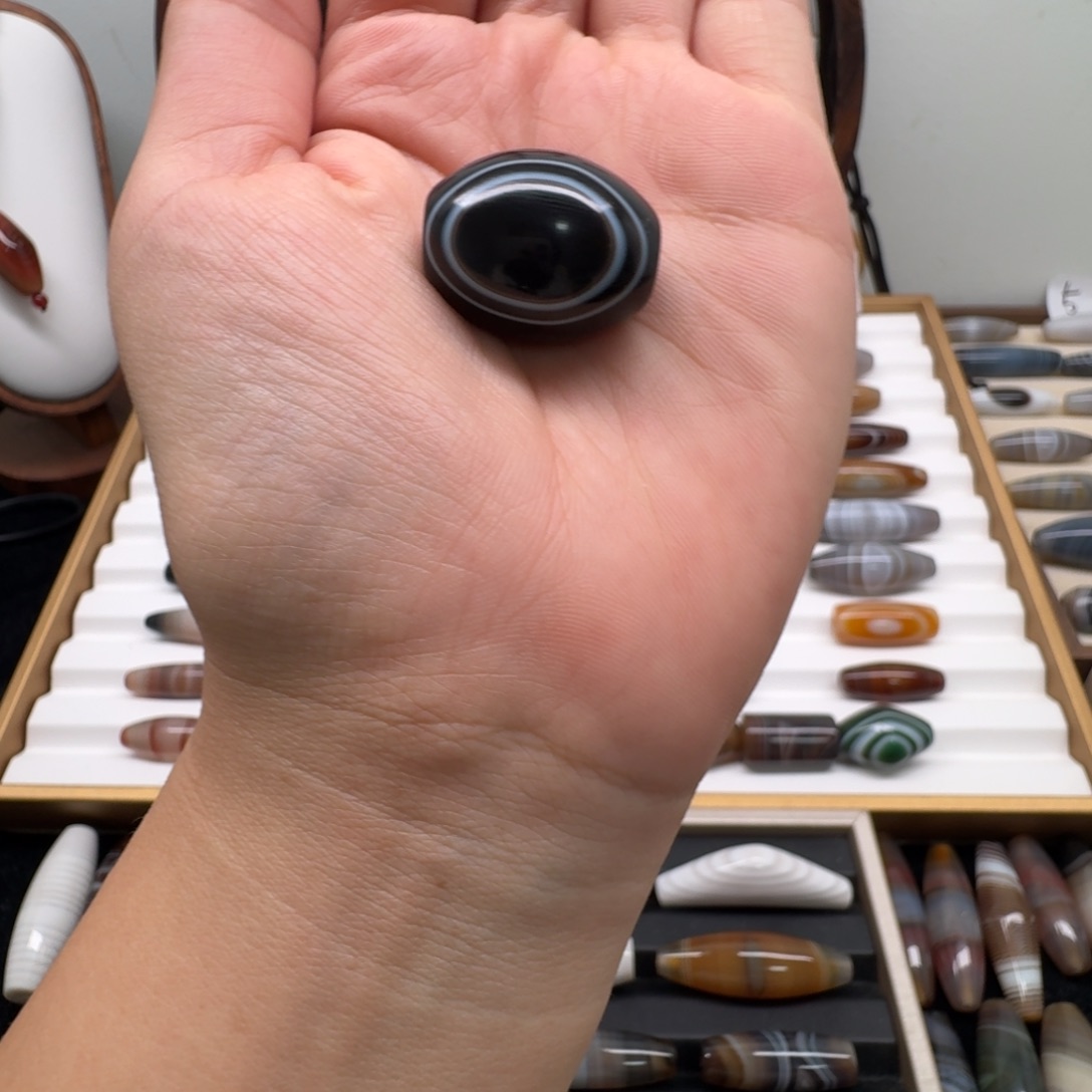 玛瑙/玉髓合金颈饰