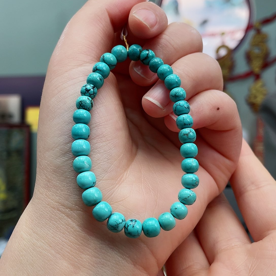 绿松石手串未镶嵌