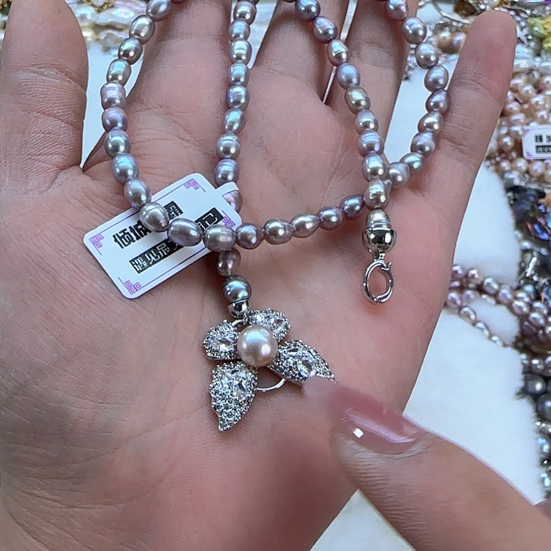 未镶嵌项链定制771淡水珍珠