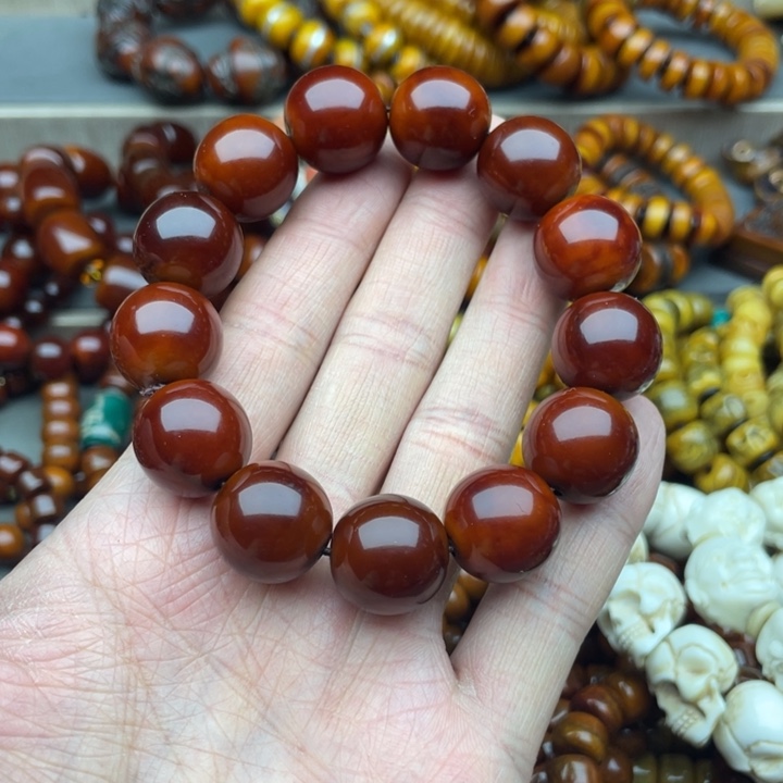 阜***哥牛骨手串/手链牛骨