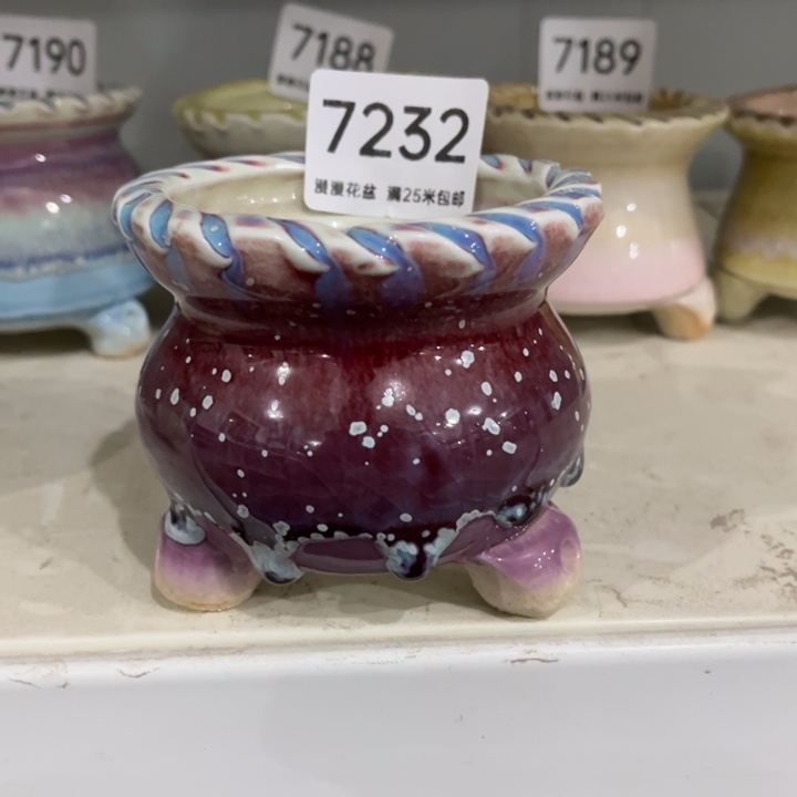 7232瑕疵内口6景德镇手工制作