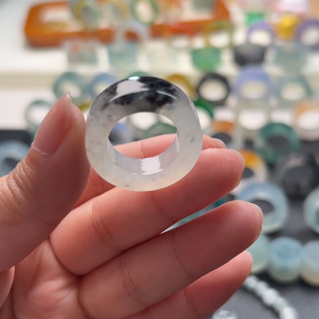 定制翡翠未镶嵌上新冰乌鸡13/21