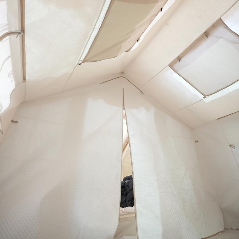 军鑫充气帐篷配套8平冬季保暖棉内帐