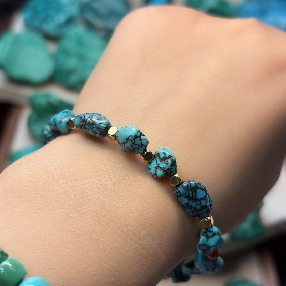 绿松石未镶嵌绿松石老型