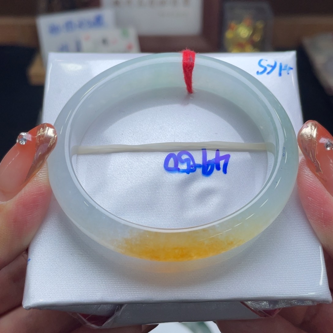 翡翠手镯未镶嵌翡翠52贵妃