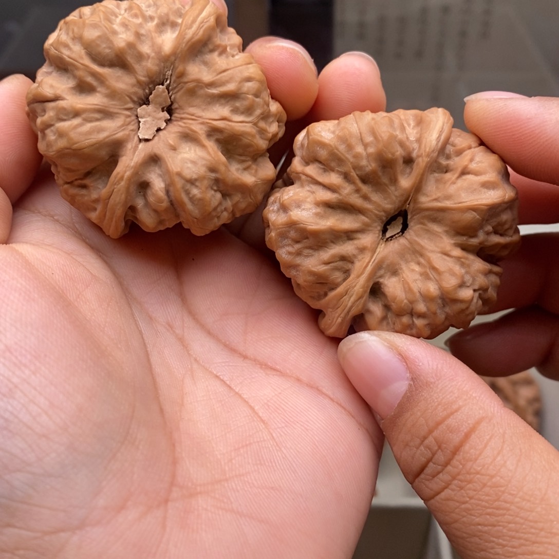 文玩核桃把件43蛤蟆头