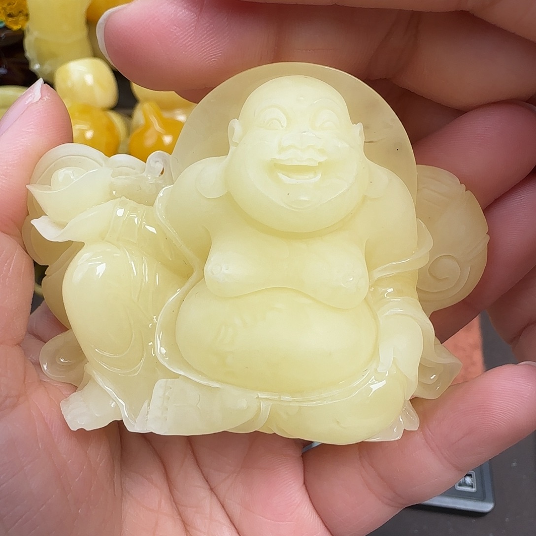 蜜蜡未镶嵌珠宝奇石