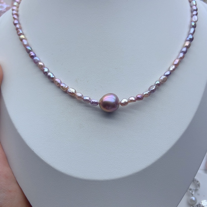 颈饰未镶嵌淡水珍珠