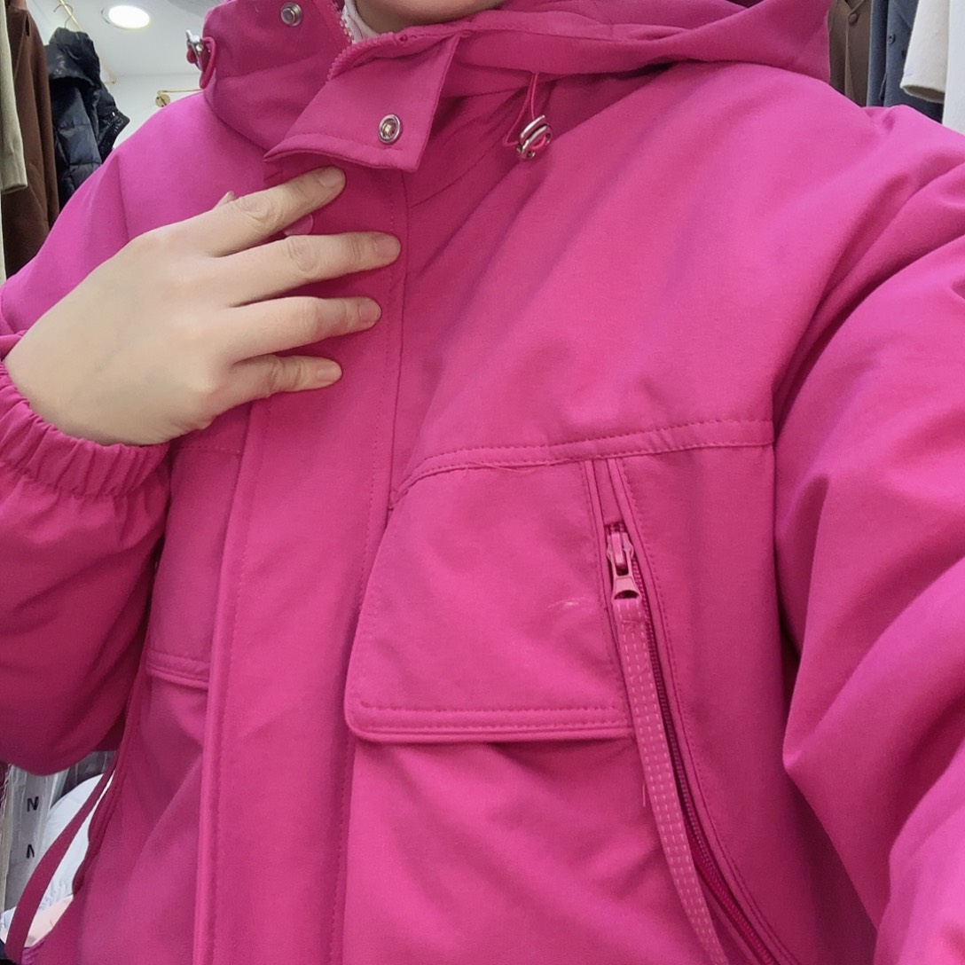 火龙色加厚保暖外套