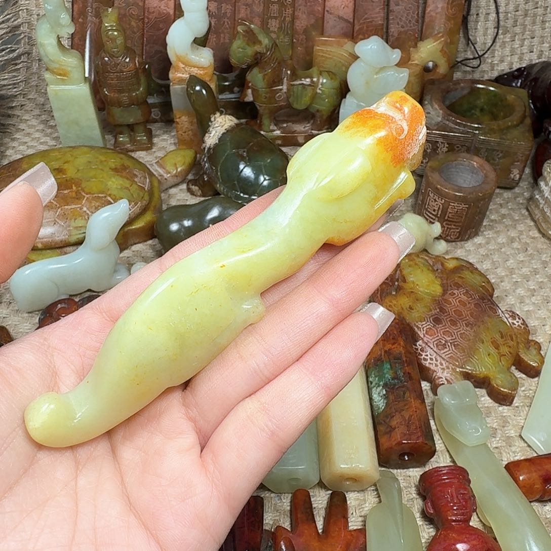 白玉菩提吊坠挂件