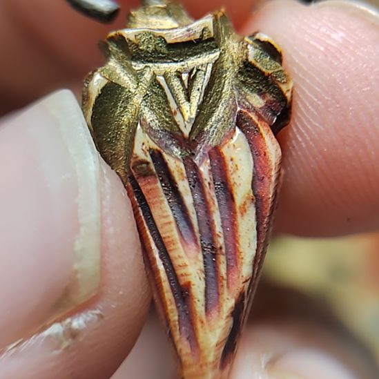 玛瑙/玉髓未镶嵌吊坠(不含链)骨，珠子