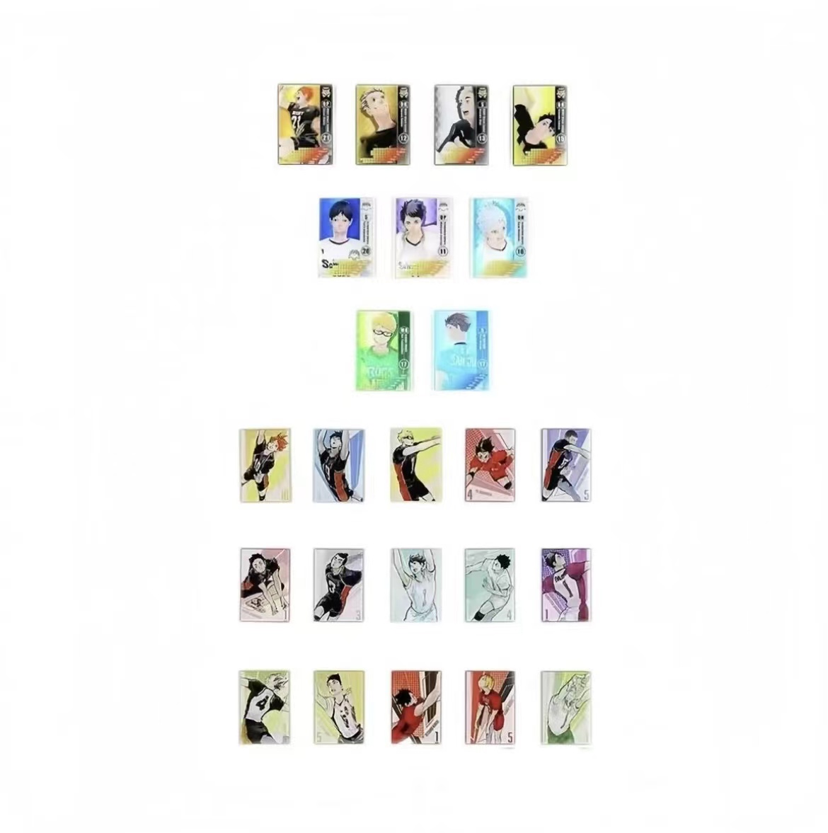 【排球少年】JS排球少年数据卡一弹二弹（日谷国现，直播盲盒代拆）