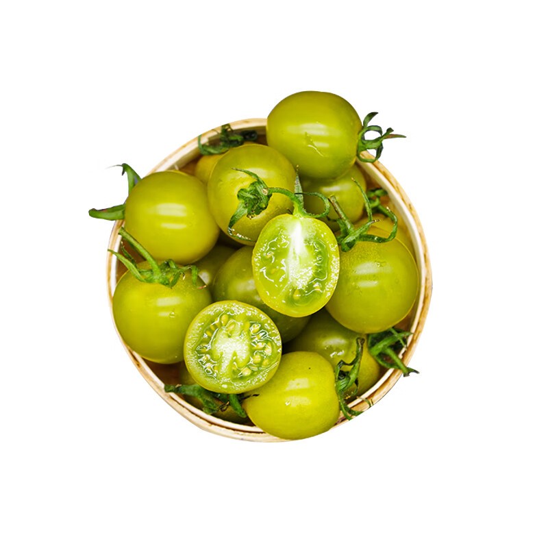 《丹选》玉翠珠绿柿子 2.5斤左右 香甜 顺丰包邮 