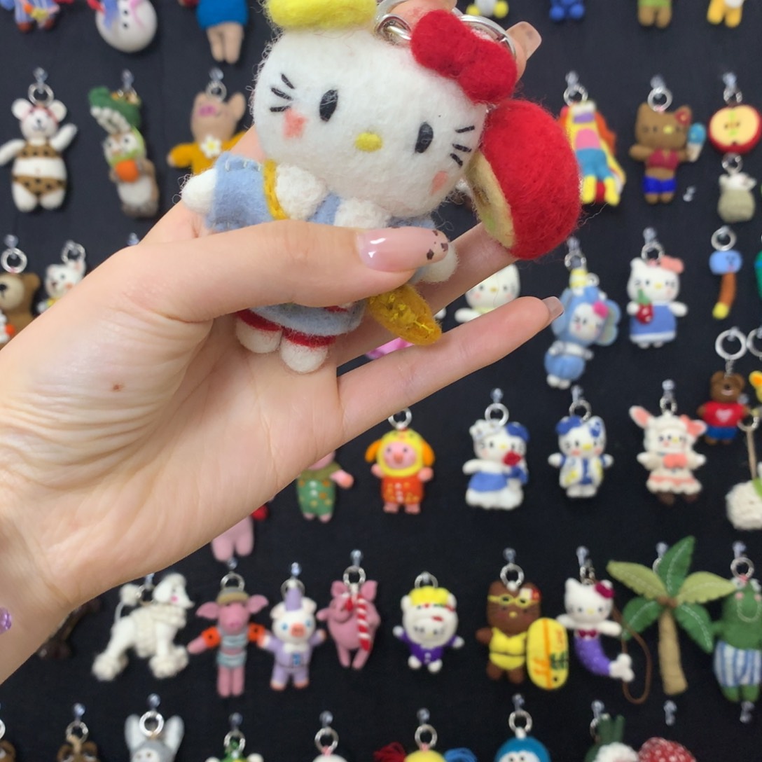 羊毛L**-羊毛毡挂件523