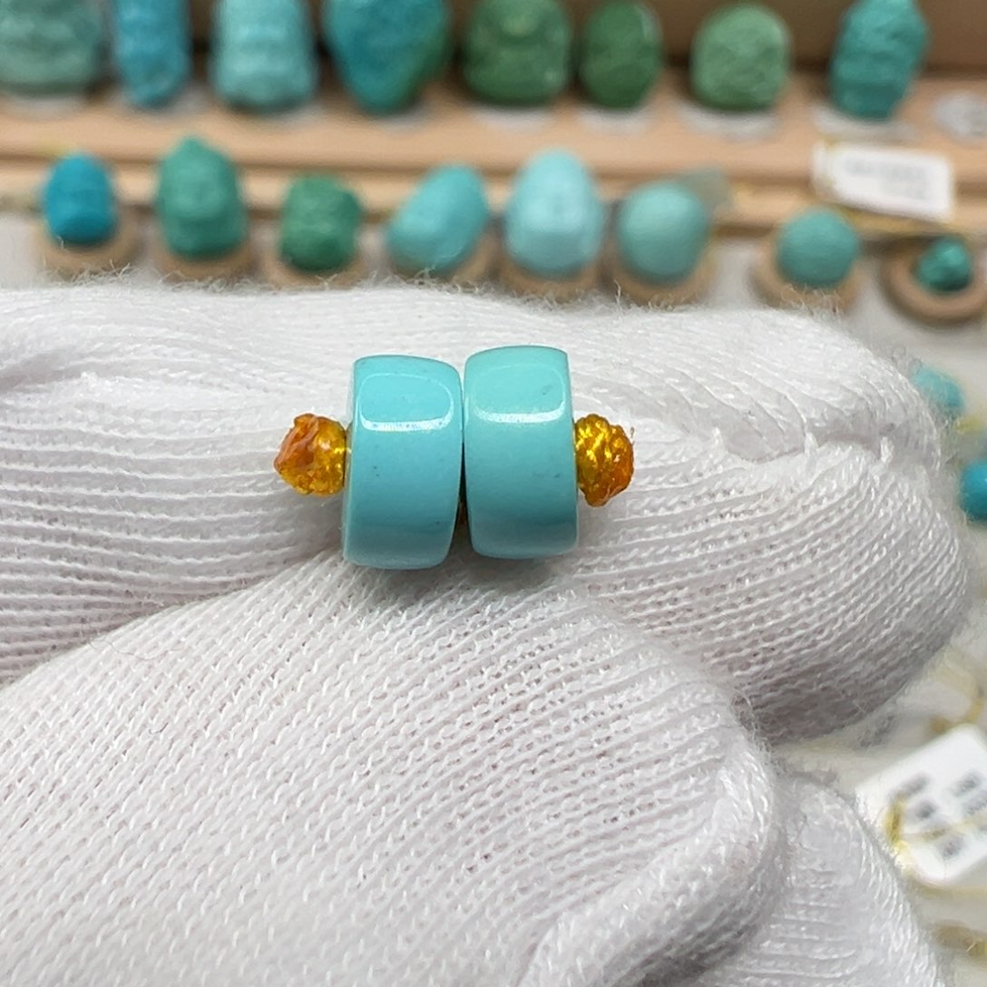 绿松石配饰未镶嵌