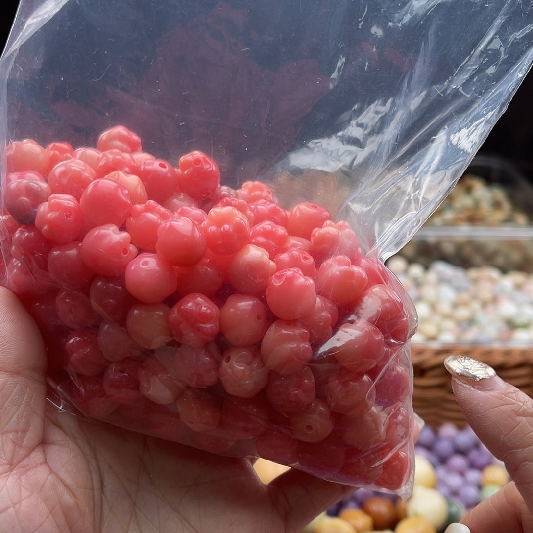 白玉菩提吊坠Q/11mm/20+2颗