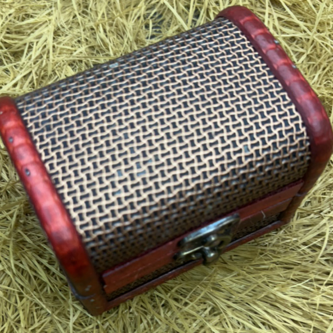 （闪购商品）福利福利福利红木盒当复古风摆件