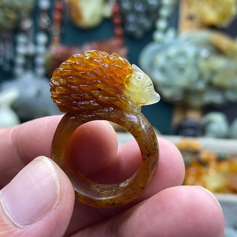 【闪购商品】未镶嵌岫玉戒指