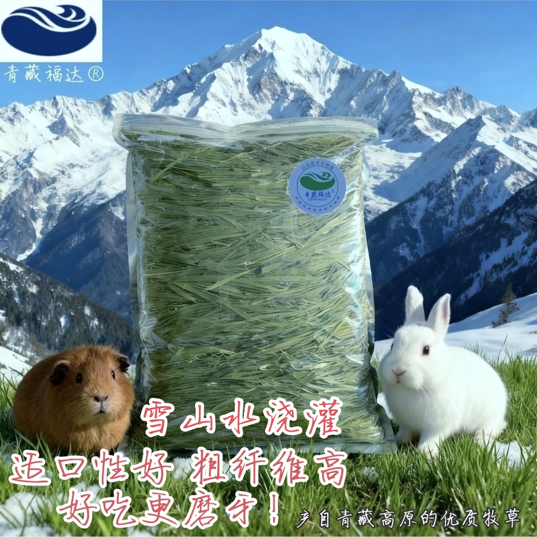 兔子龙猫荷兰猪金丝熊主食牧草烘干粗纤维雪澳麦草