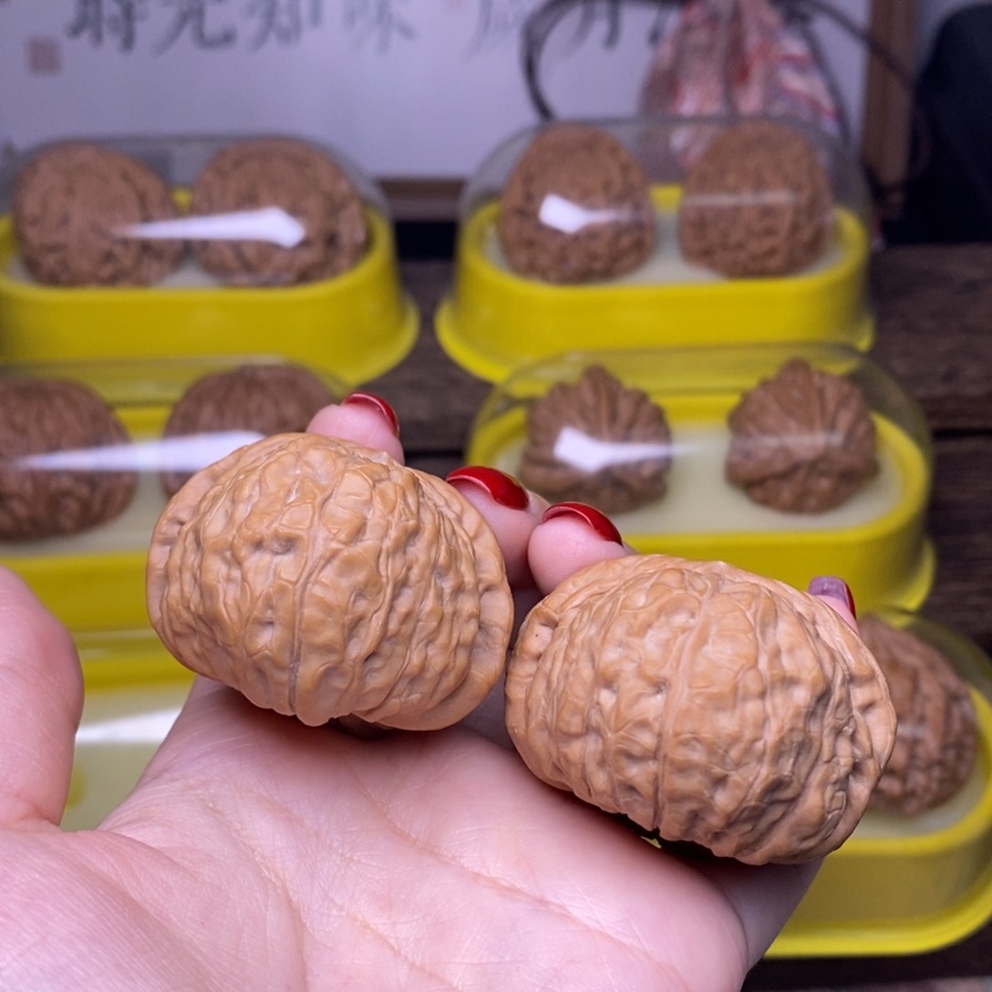 文玩核桃把件全品42+南瓜墩南瓜饼精品